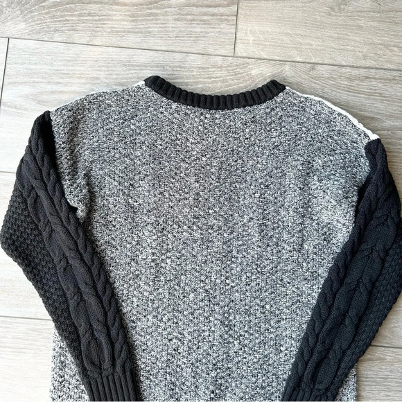 Bianca Nygard Cable Knit  Patchwork Pullover Sweater - Picture 15 of 15